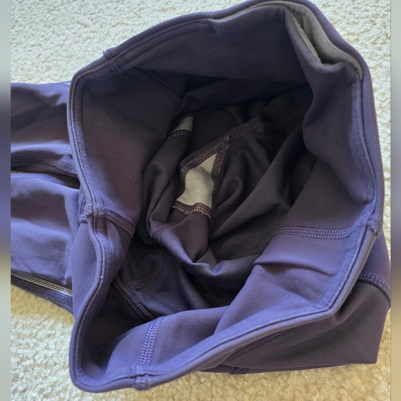 Lululemon Power Lines Cropped *21" Cyber / Dark Chrome Size 4 - Picture 6 of 9
